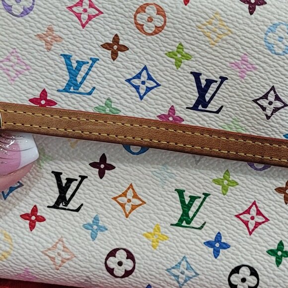 Louis Vuitton*Murakami* Porte Tresor* International*Multicolor Wallet - Picture 11 of 16